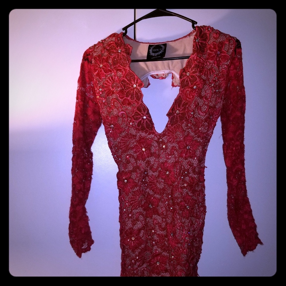 Sexy HOLT Red Dress